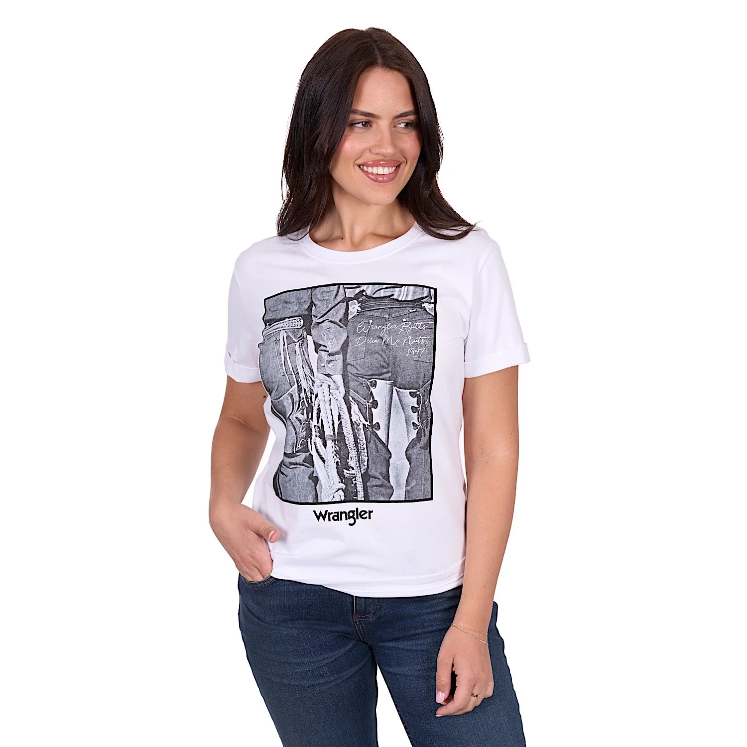 Wrangler Women's Julia Tee - White