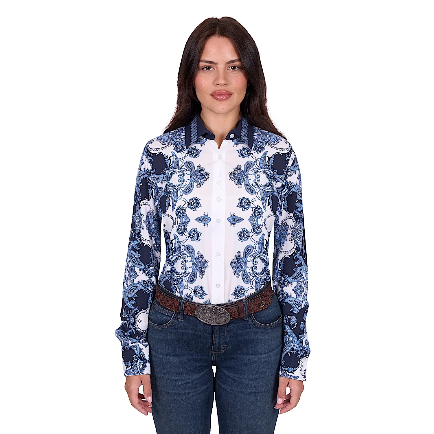 Wrangler Women's Linda Shirt - Blue - Image 2