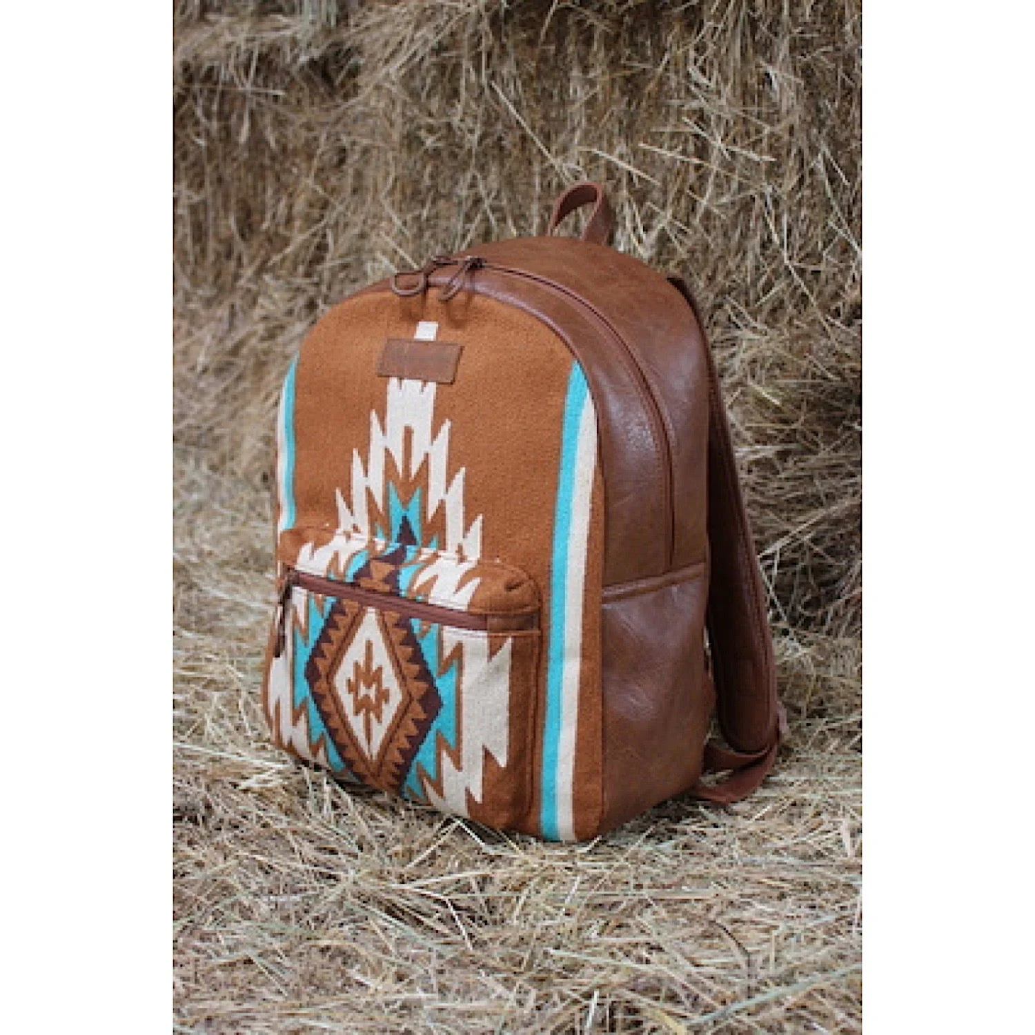 Wrangler Women's Maya Aztec Backpack - Tan - Image 3