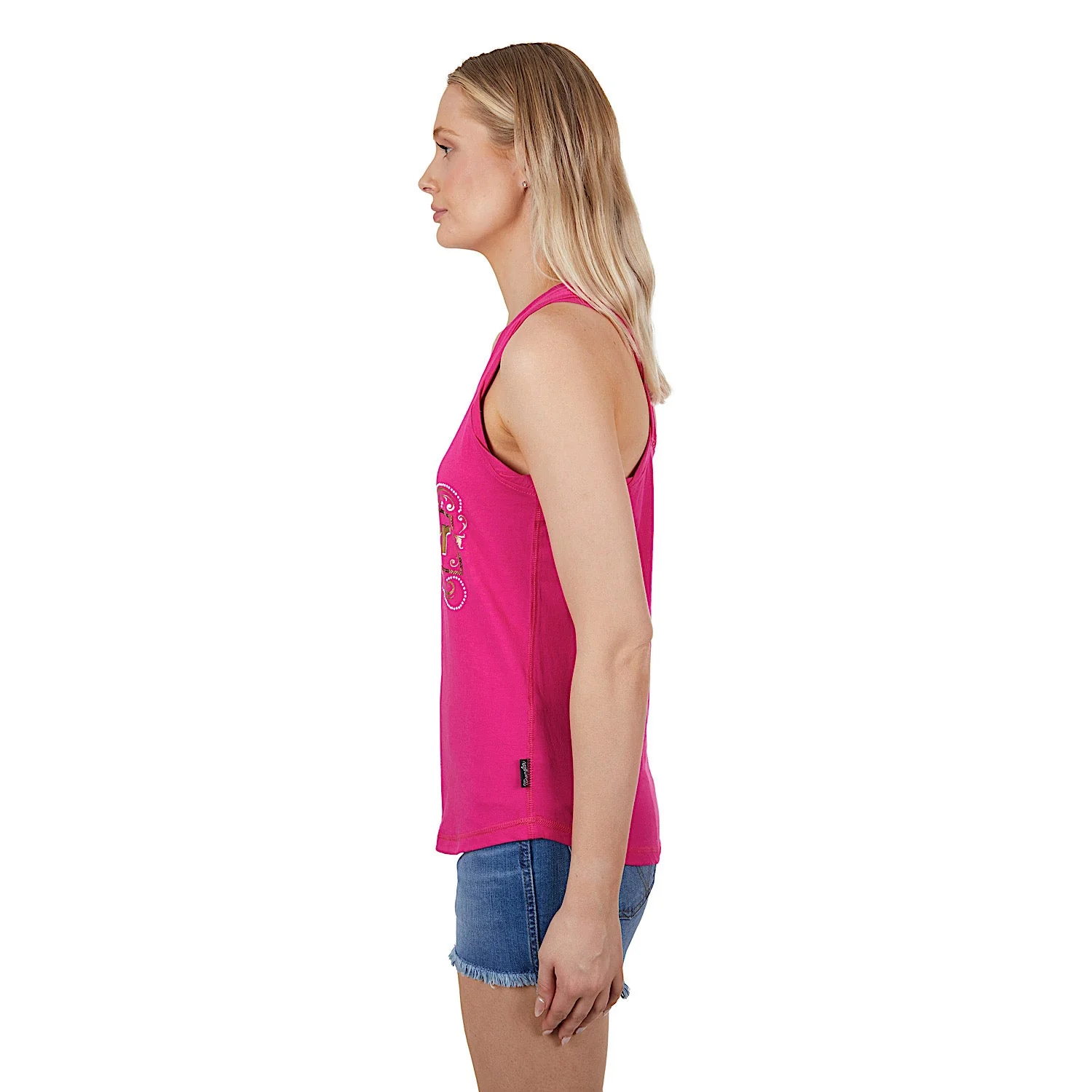Wrangler Women's Savannah Tank Pink - Image 3