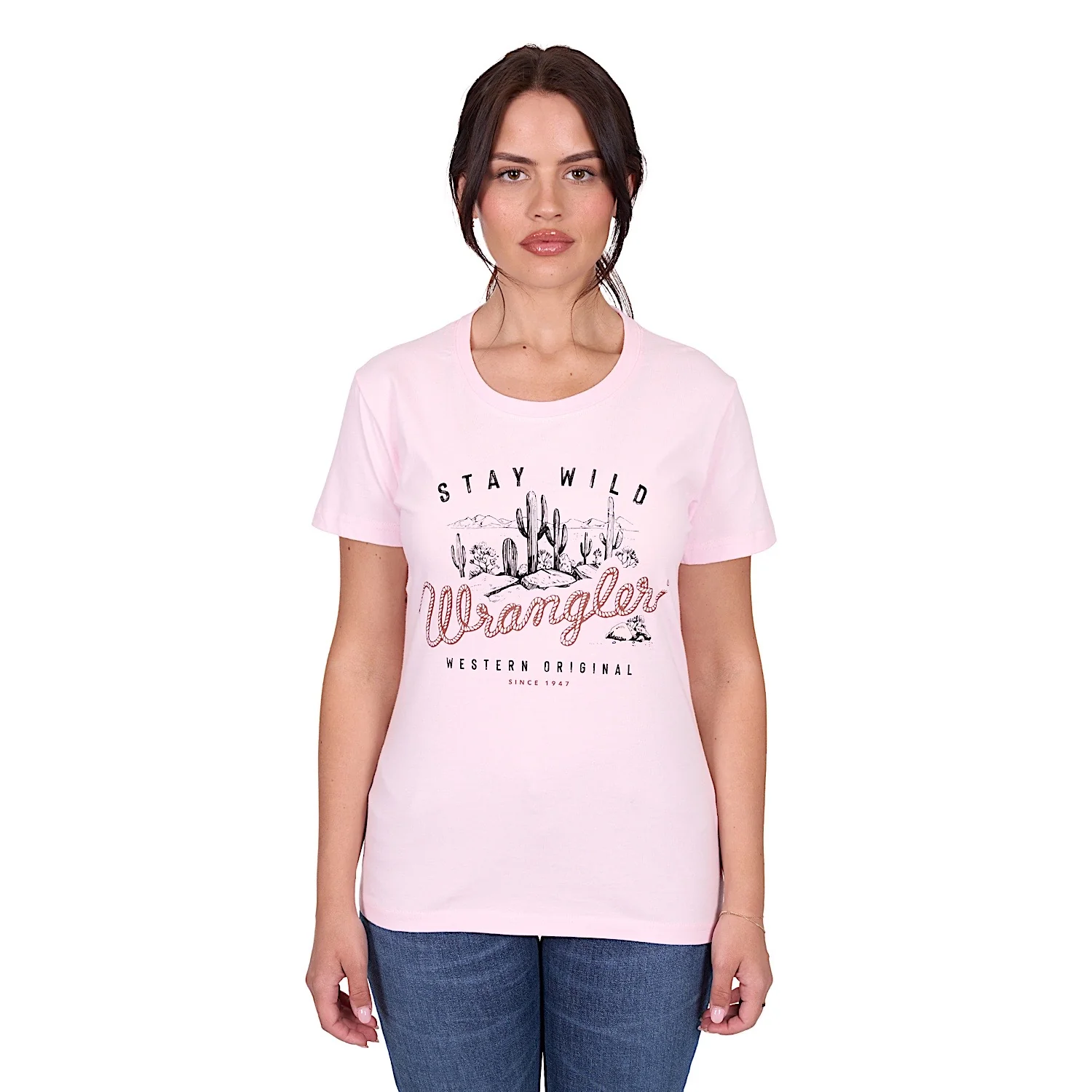 Wrangler Women's Tahlia Tee - Blush - Image 5