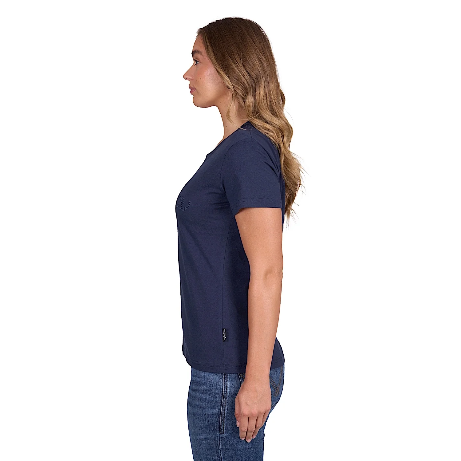 Wrangler Women's Texas Tee - Navy - Image 3